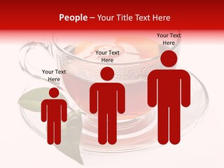 Tea Wholesome Black PowerPoint Template