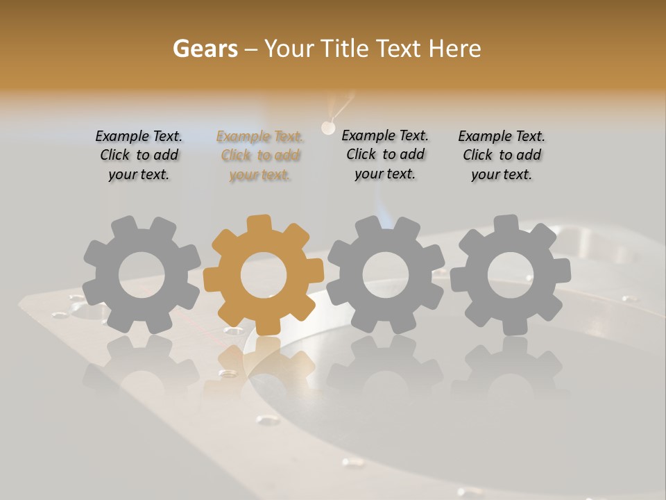 Precision Mills Micrometrical PowerPoint Template