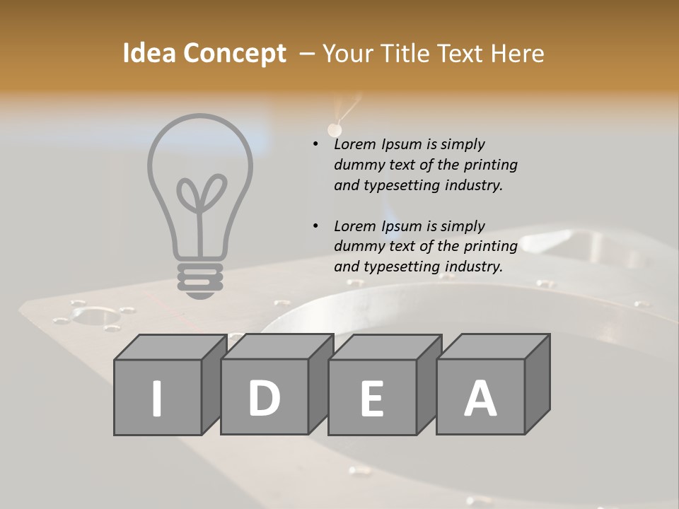 Precision Mills Micrometrical PowerPoint Template
