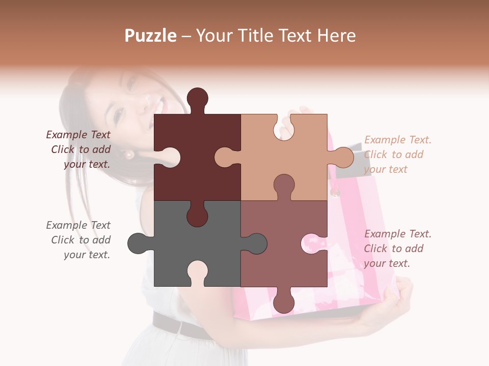 Stylish Tub Attached PowerPoint Template