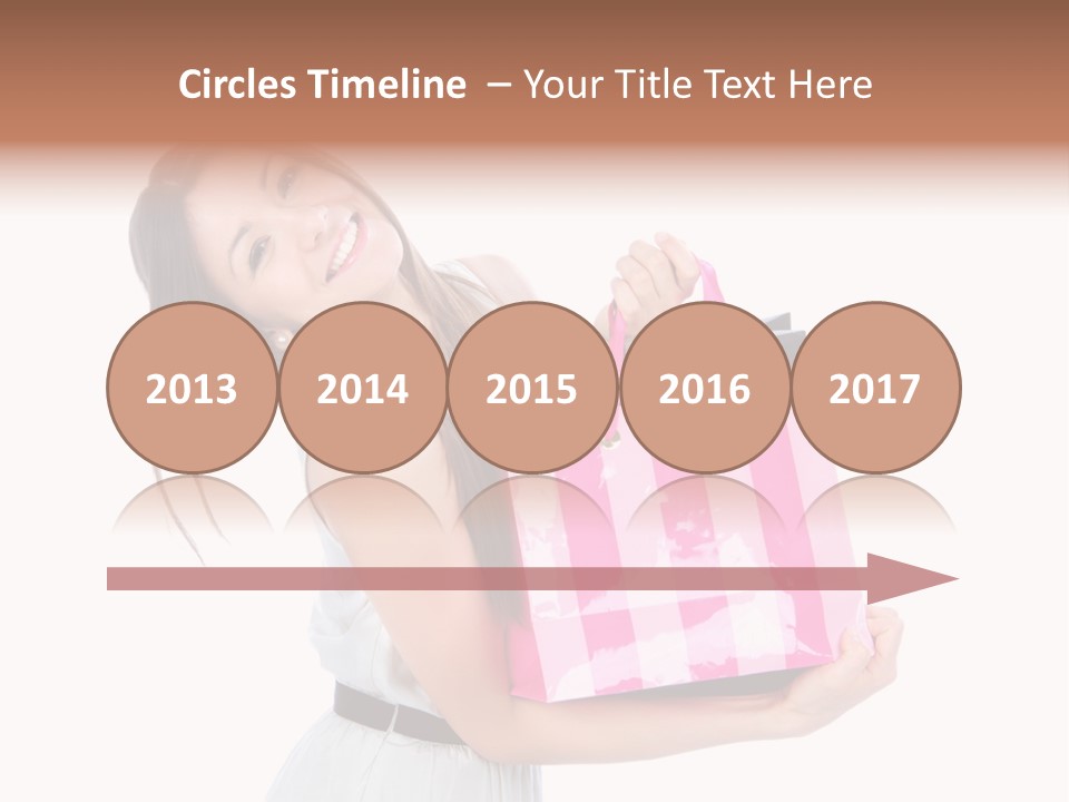 Stylish Tub Attached PowerPoint Template