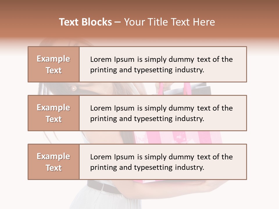 Stylish Tub Attached PowerPoint Template