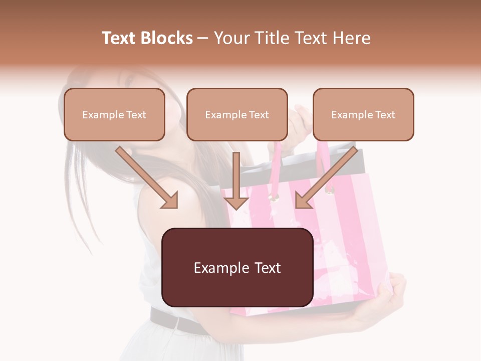 Stylish Tub Attached PowerPoint Template