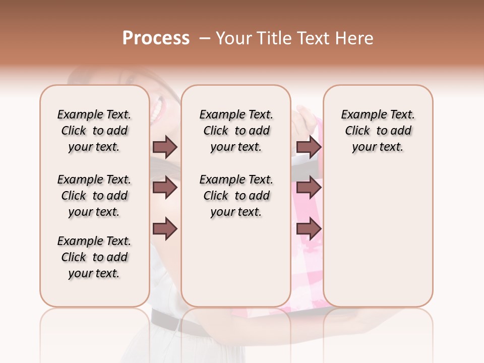 Stylish Tub Attached PowerPoint Template