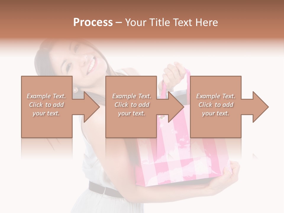 Stylish Tub Attached PowerPoint Template