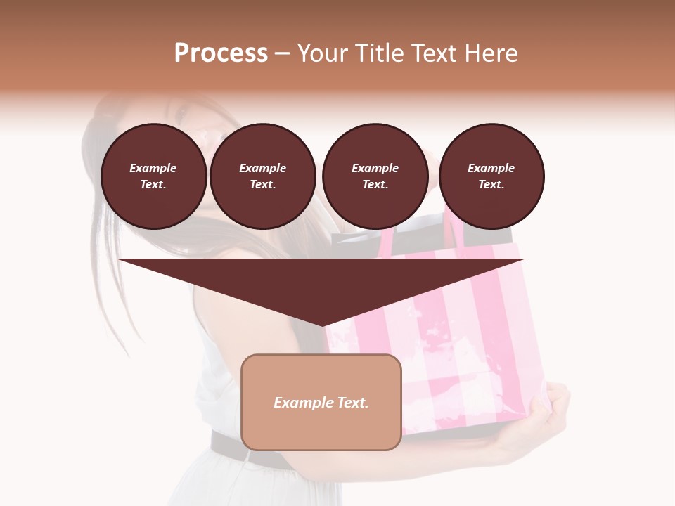Stylish Tub Attached PowerPoint Template