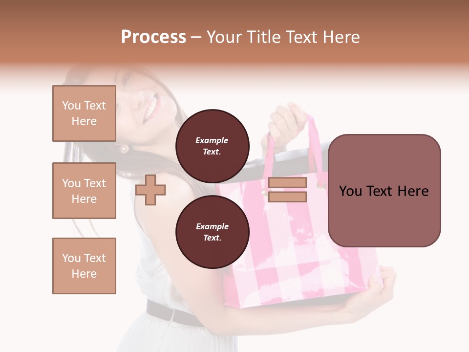 Stylish Tub Attached PowerPoint Template