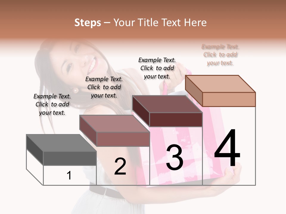 Stylish Tub Attached PowerPoint Template