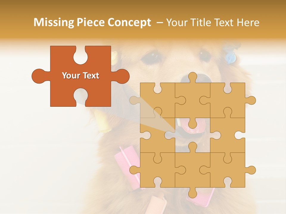 Stylish Tub Attached PowerPoint Template