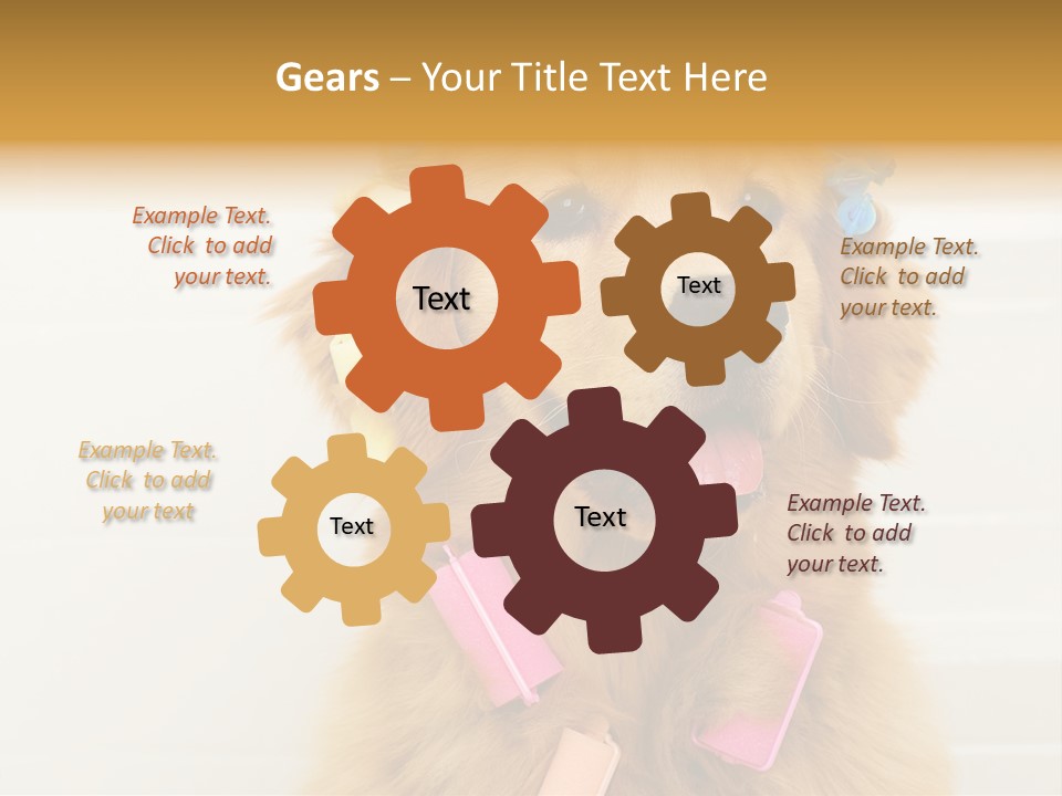 Stylish Tub Attached PowerPoint Template