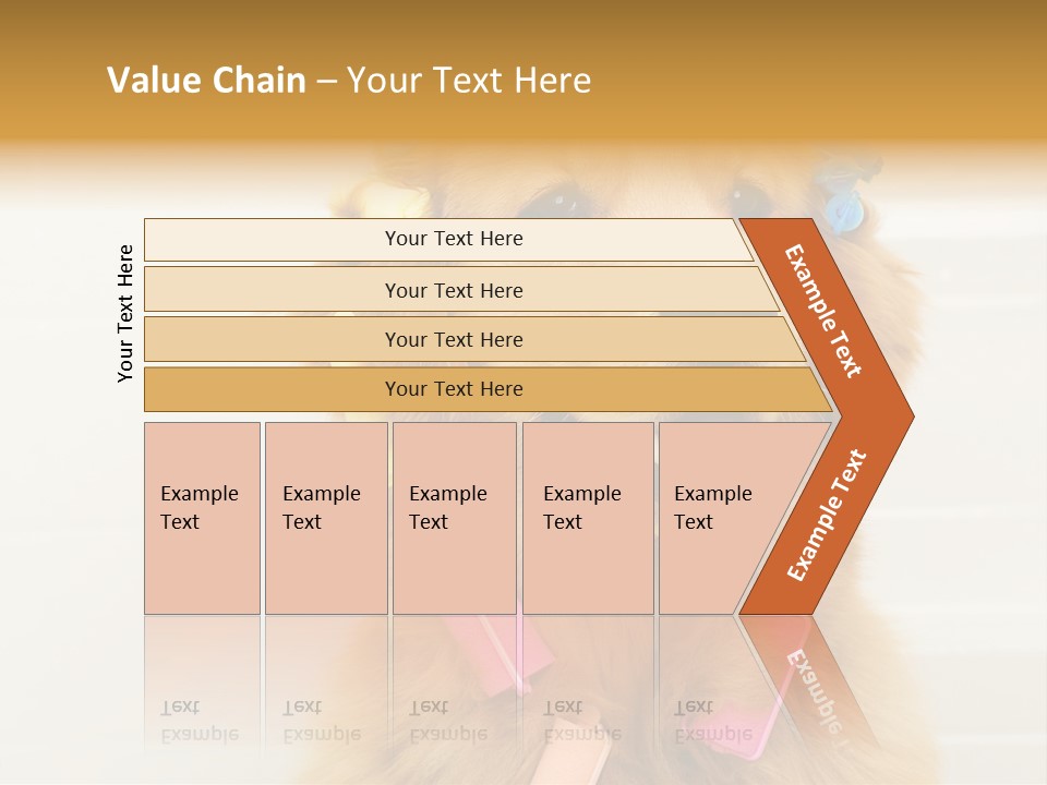 Stylish Tub Attached PowerPoint Template