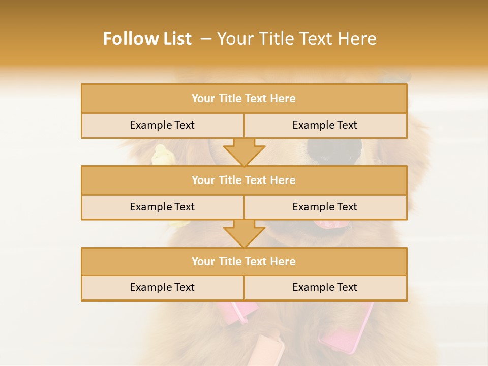 Stylish Tub Attached PowerPoint Template