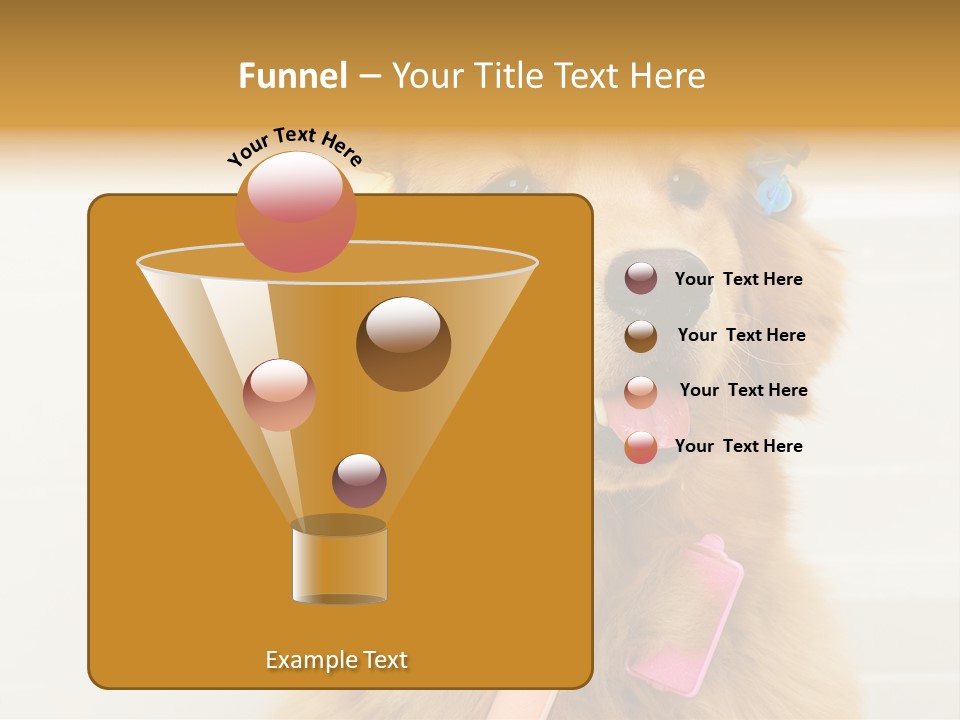Stylish Tub Attached PowerPoint Template