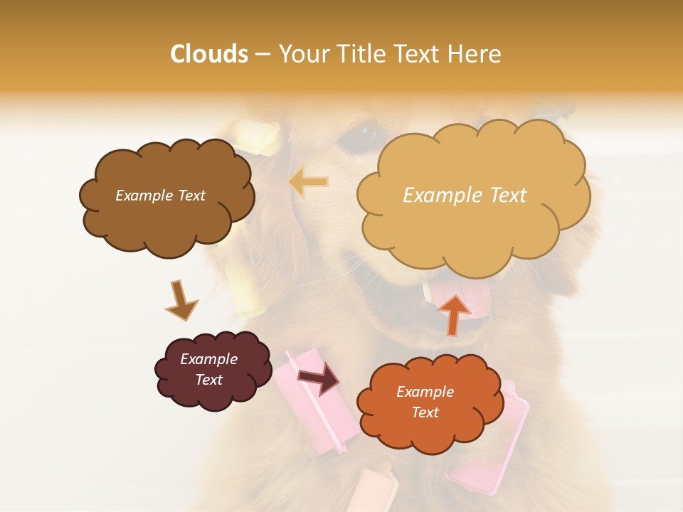 Stylish Tub Attached PowerPoint Template