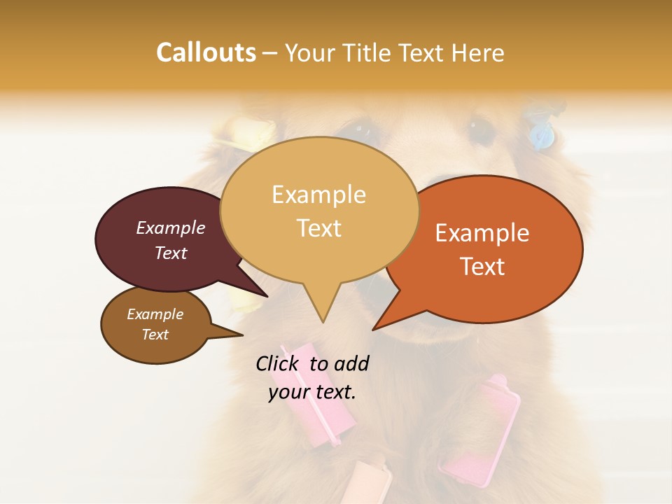 Stylish Tub Attached PowerPoint Template