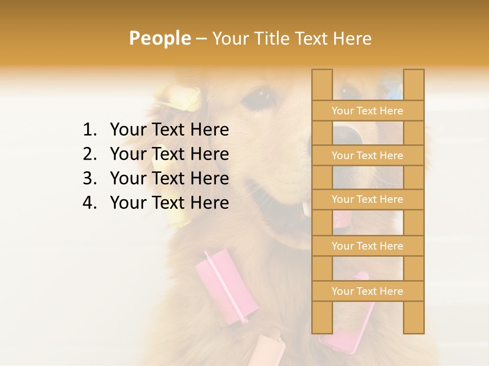 Stylish Tub Attached PowerPoint Template