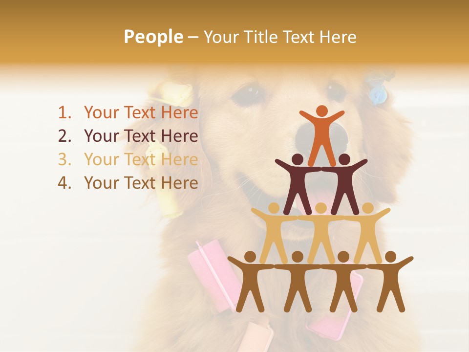 Stylish Tub Attached PowerPoint Template