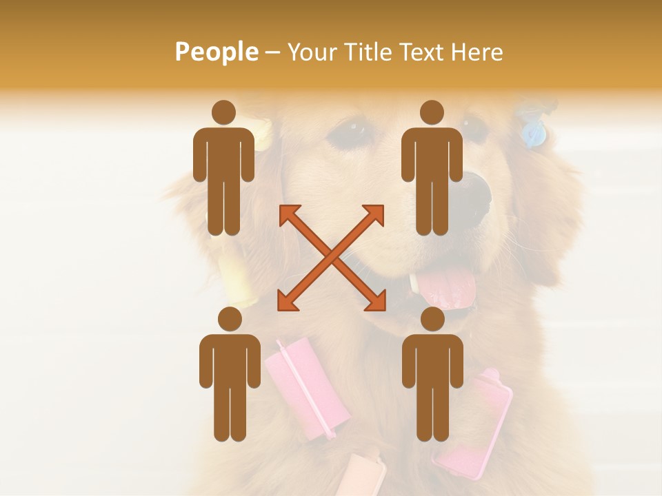 Stylish Tub Attached PowerPoint Template