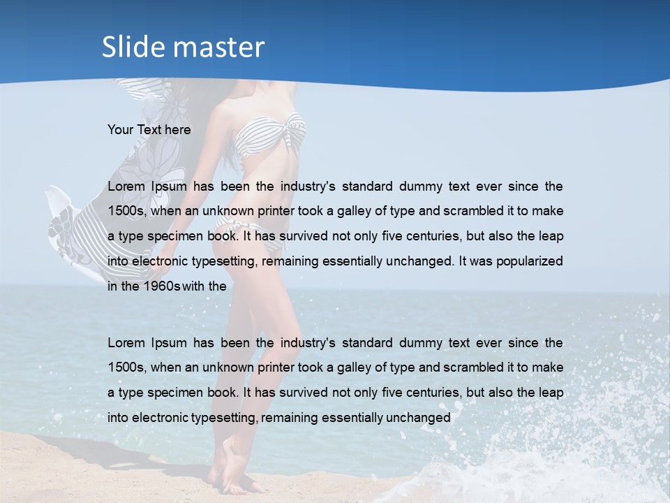 Hot Style Pareo PowerPoint Template