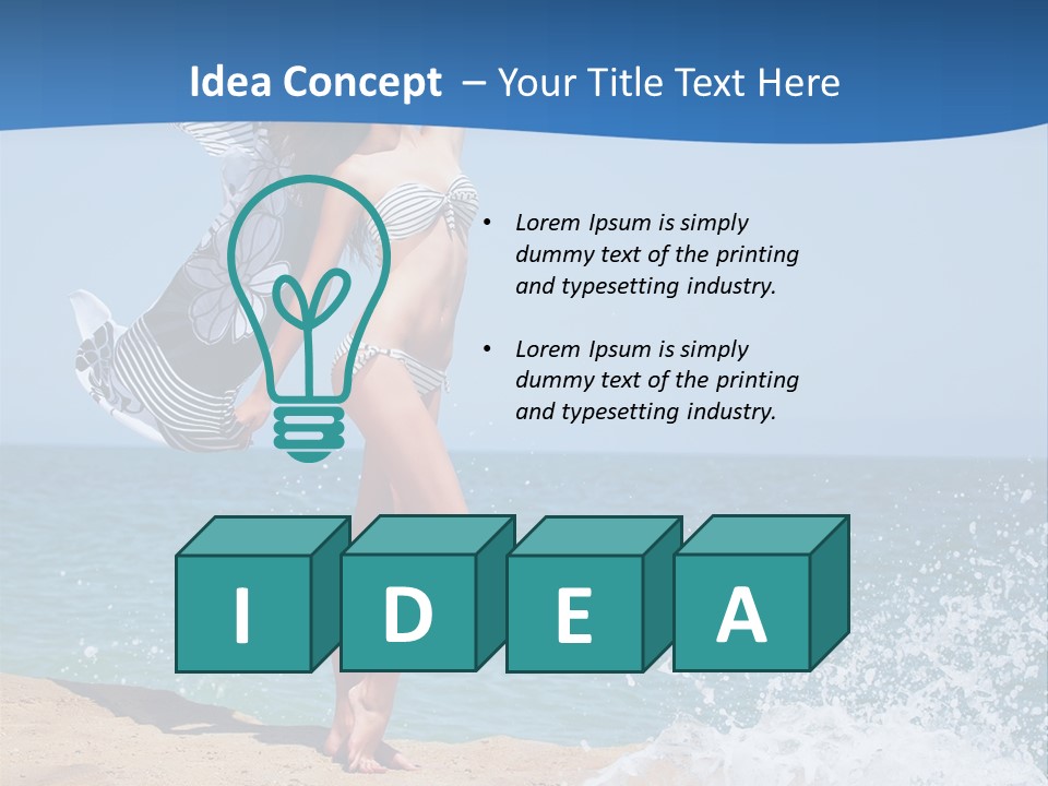 Hot Style Pareo PowerPoint Template