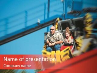 Speed Kid Laughter PowerPoint Template