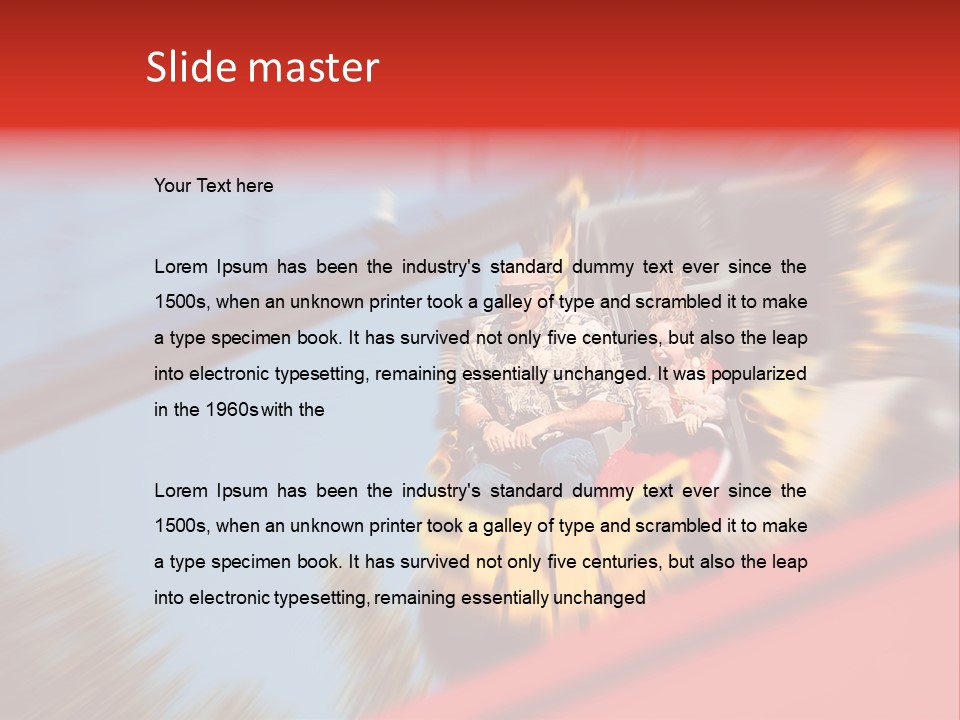 Speed Kid Laughter PowerPoint Template