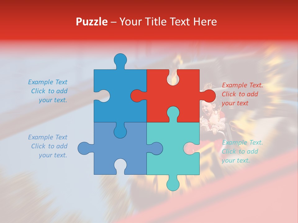 Speed Kid Laughter PowerPoint Template