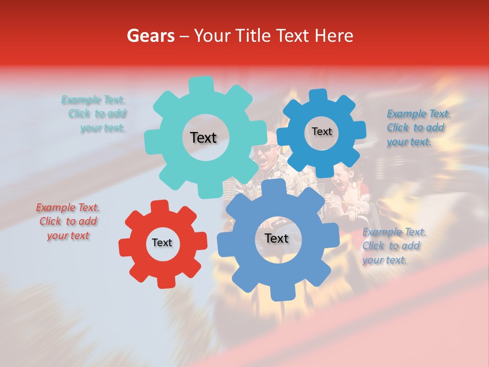 Speed Kid Laughter PowerPoint Template