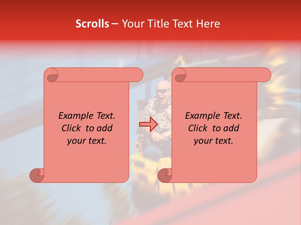 Speed Kid Laughter PowerPoint Template