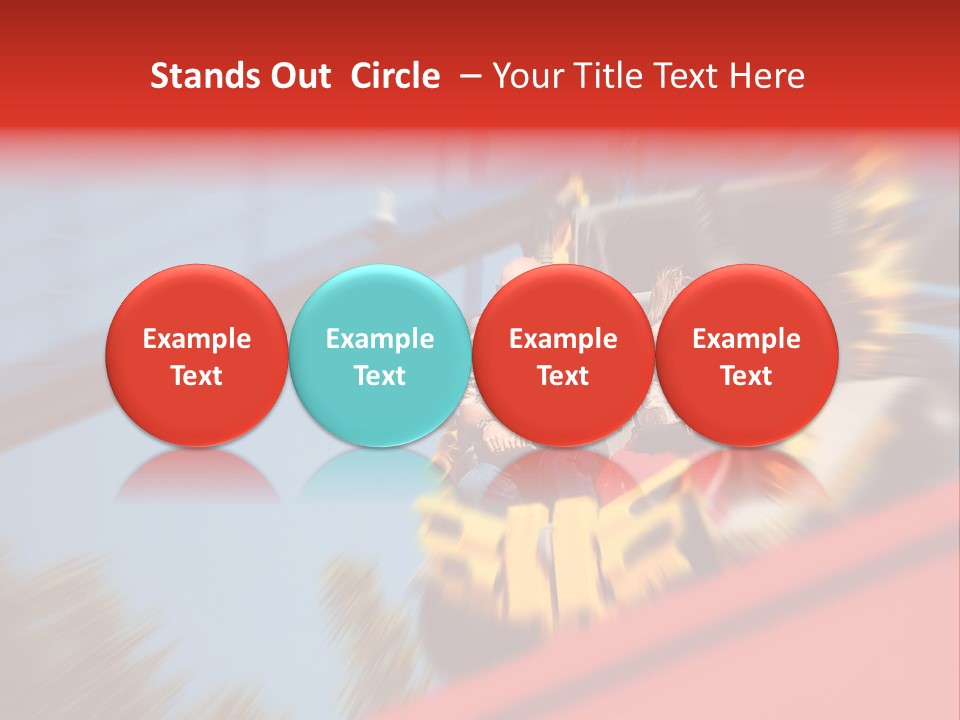 Speed Kid Laughter PowerPoint Template