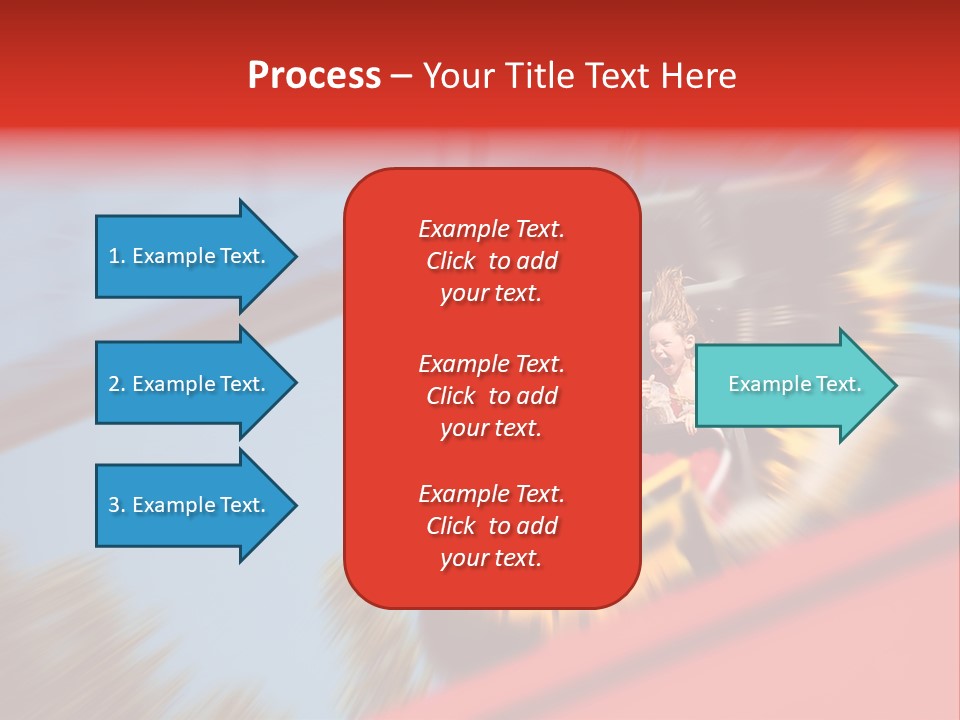 Speed Kid Laughter PowerPoint Template