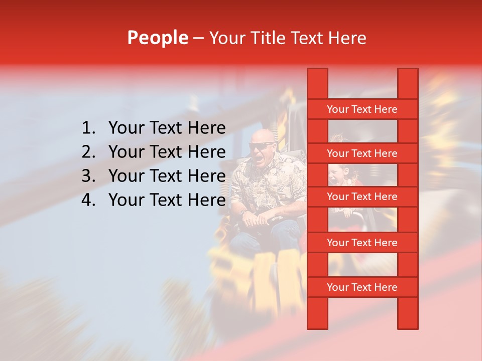 Speed Kid Laughter PowerPoint Template