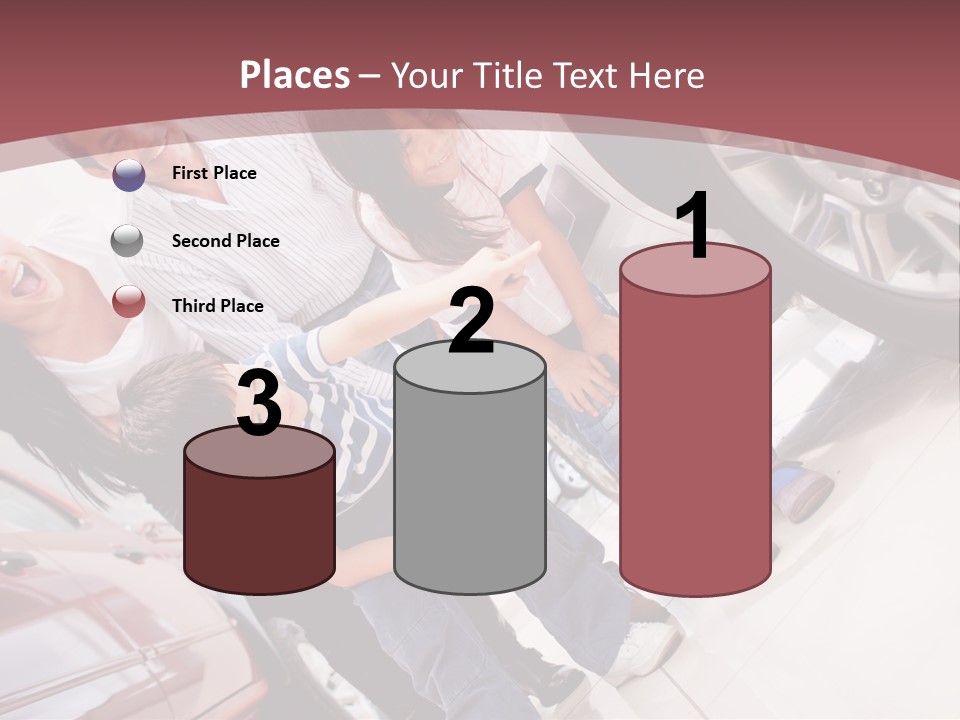 Commercial Excitement Man PowerPoint Template