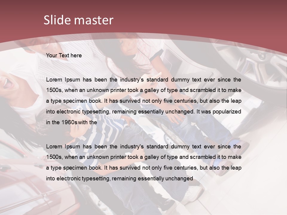 Commercial Excitement Man PowerPoint Template