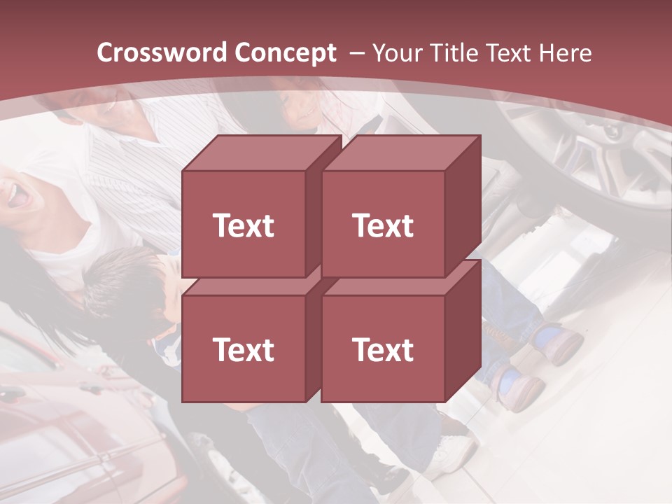 Commercial Excitement Man PowerPoint Template