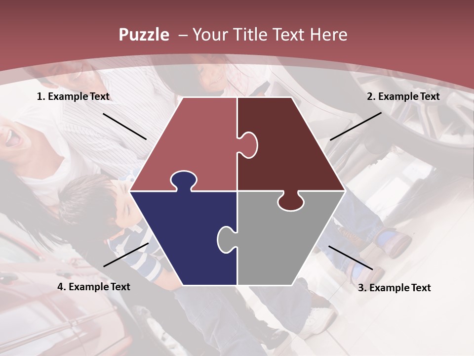 Commercial Excitement Man PowerPoint Template