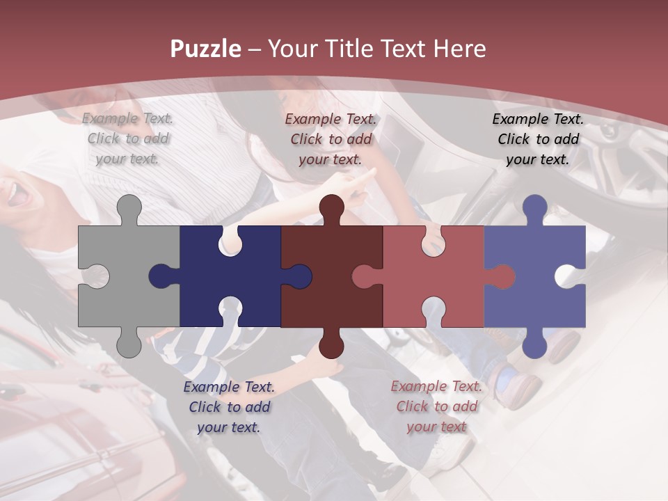 Commercial Excitement Man PowerPoint Template