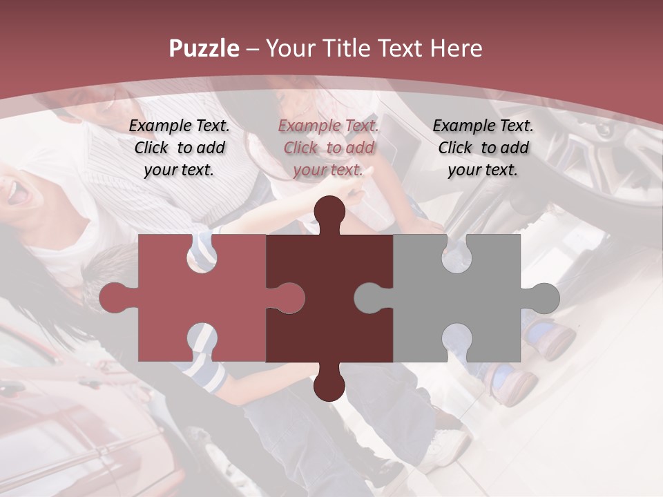 Commercial Excitement Man PowerPoint Template