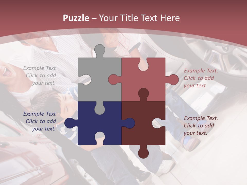 Commercial Excitement Man PowerPoint Template