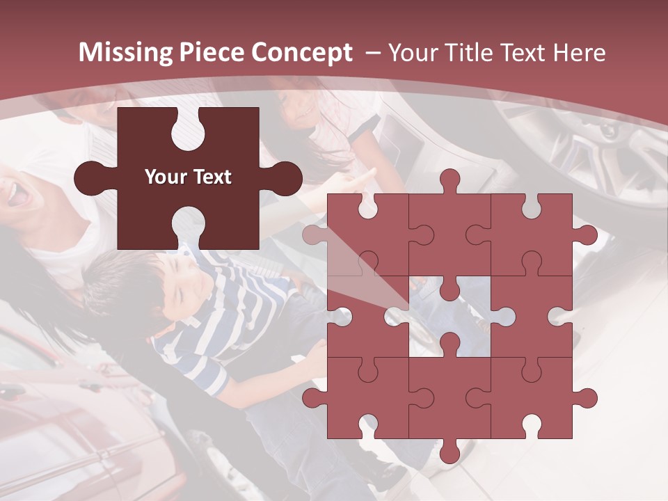 Commercial Excitement Man PowerPoint Template