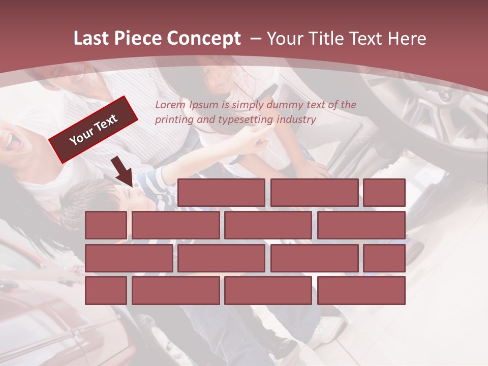 Commercial Excitement Man PowerPoint Template