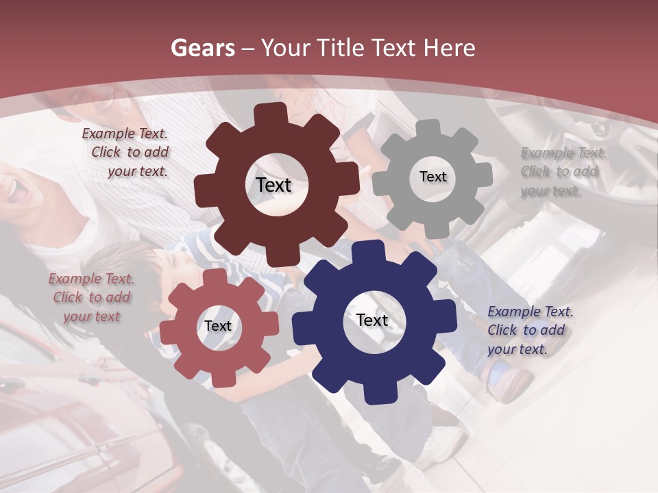 Commercial Excitement Man PowerPoint Template