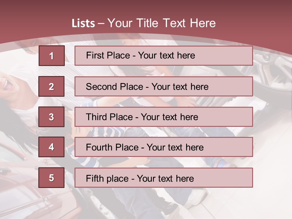 Commercial Excitement Man PowerPoint Template