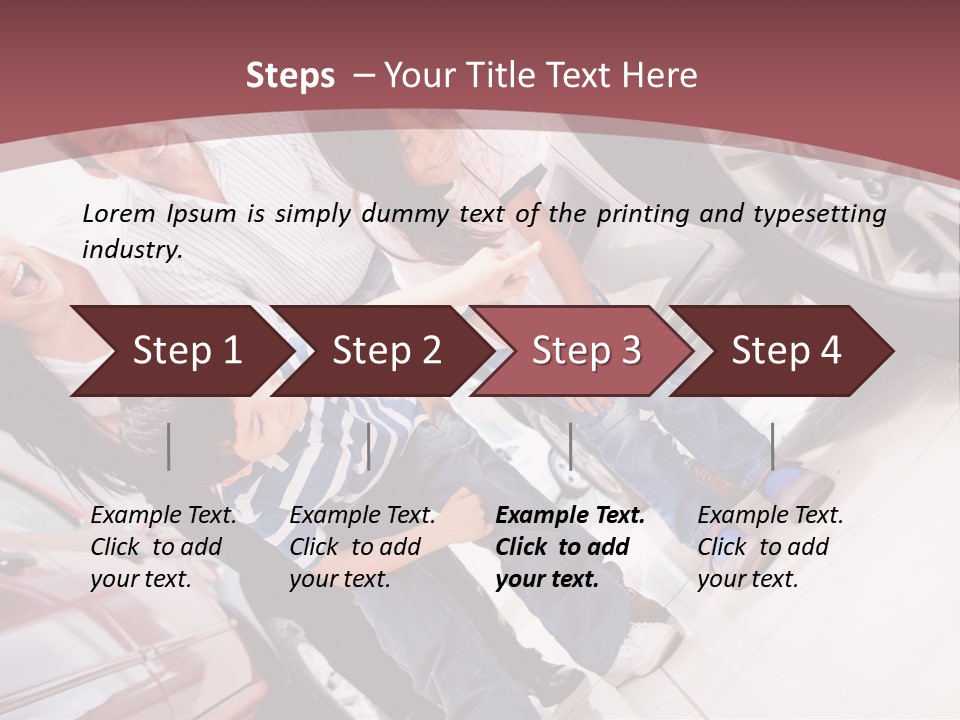 Commercial Excitement Man PowerPoint Template