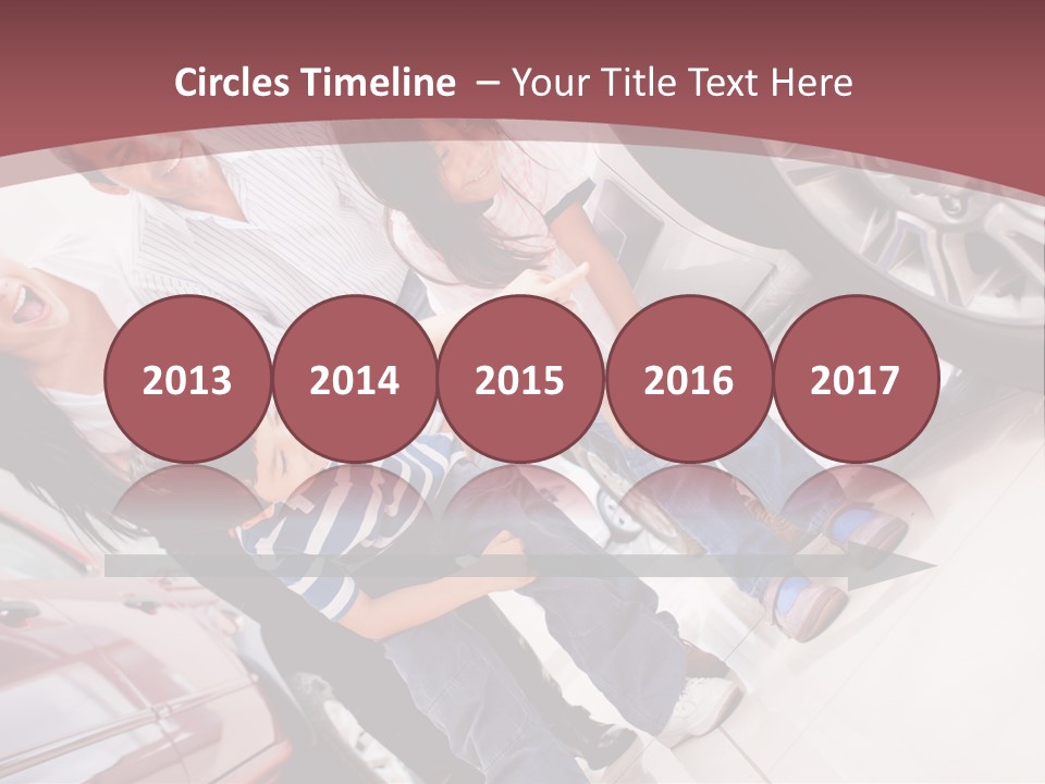 Commercial Excitement Man PowerPoint Template