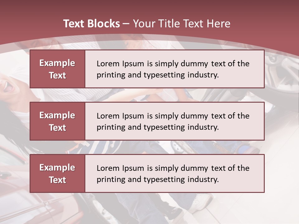 Commercial Excitement Man PowerPoint Template