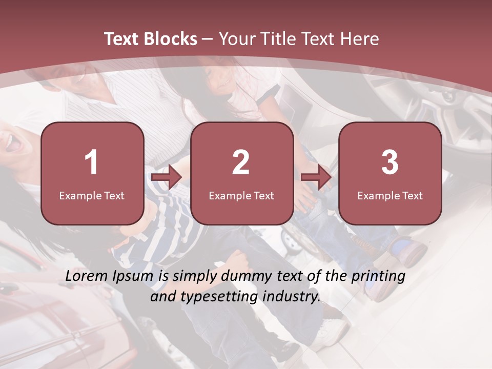 Commercial Excitement Man PowerPoint Template