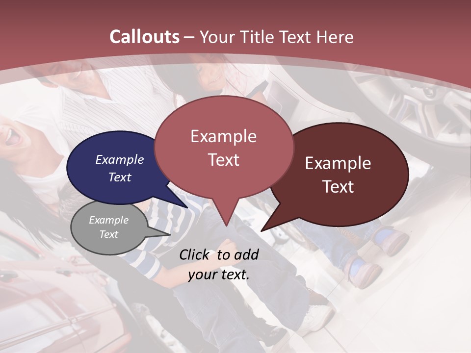 Commercial Excitement Man PowerPoint Template