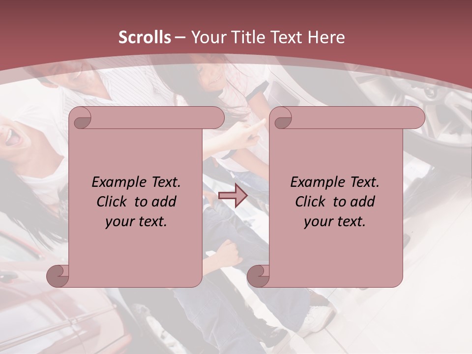Commercial Excitement Man PowerPoint Template