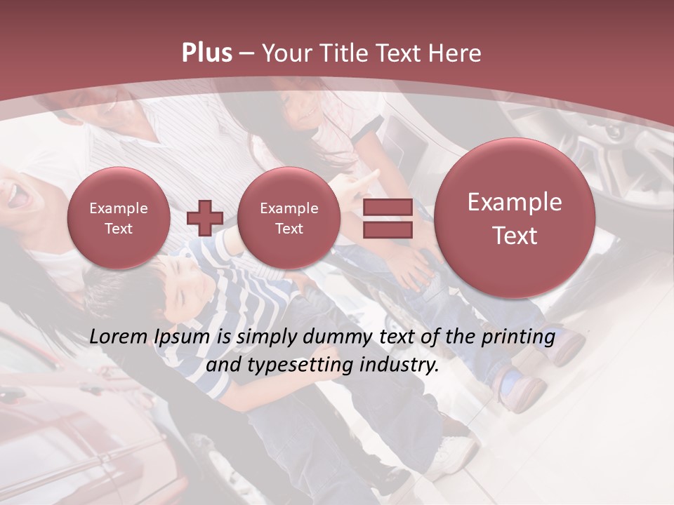 Commercial Excitement Man PowerPoint Template